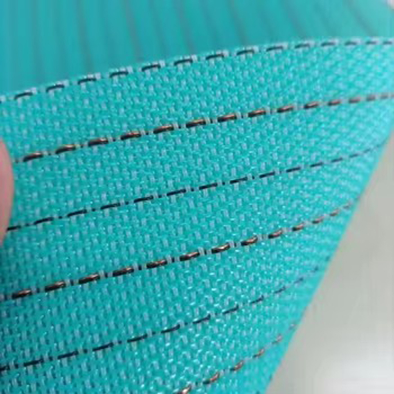 Fabric Anti-Static Blue Polyester Mesh Screen Fabric Anti-Static Blue Polyester Mesh Screen